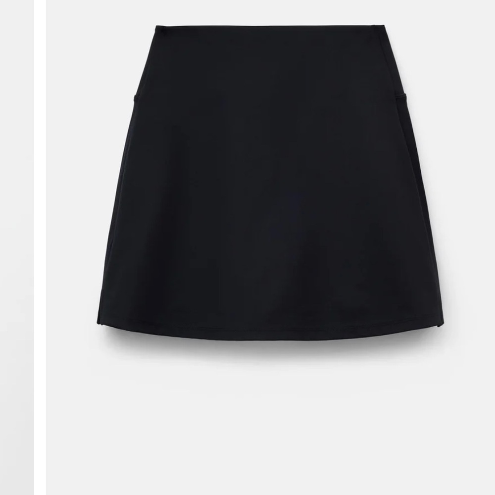 Girlfriend Collective Black Sport Skort